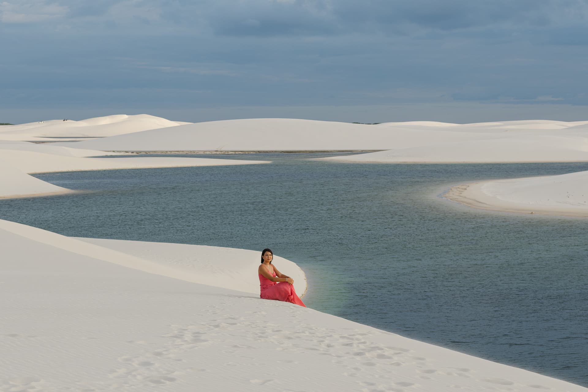 Ana Paula, ensaio de 15 anos nas dunas, Santo Amaro, Lençóis Maranhenses