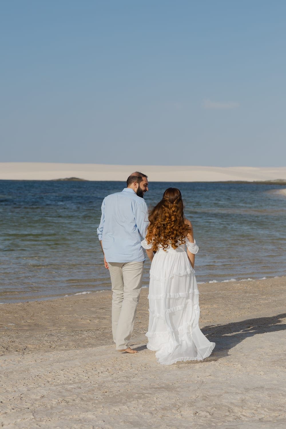 Bethanya e Dyhego, ensaio romântico nas dunas, Santo Amaro, Lençóis Maranhenses