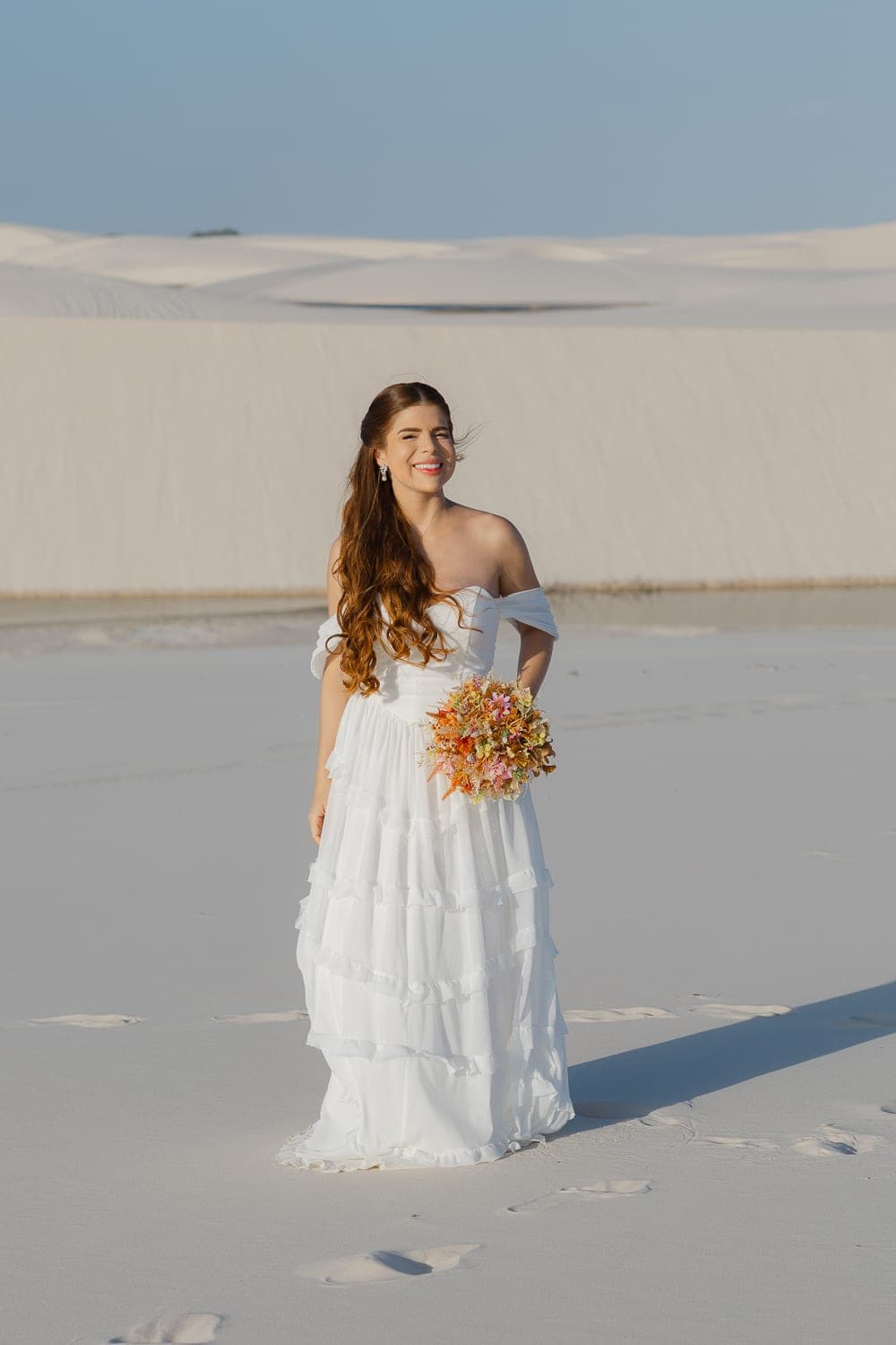 Bethanya e Dyhego, retrato nas lagoas cristalinas, Santo Amaro, Lençóis Maranhenses