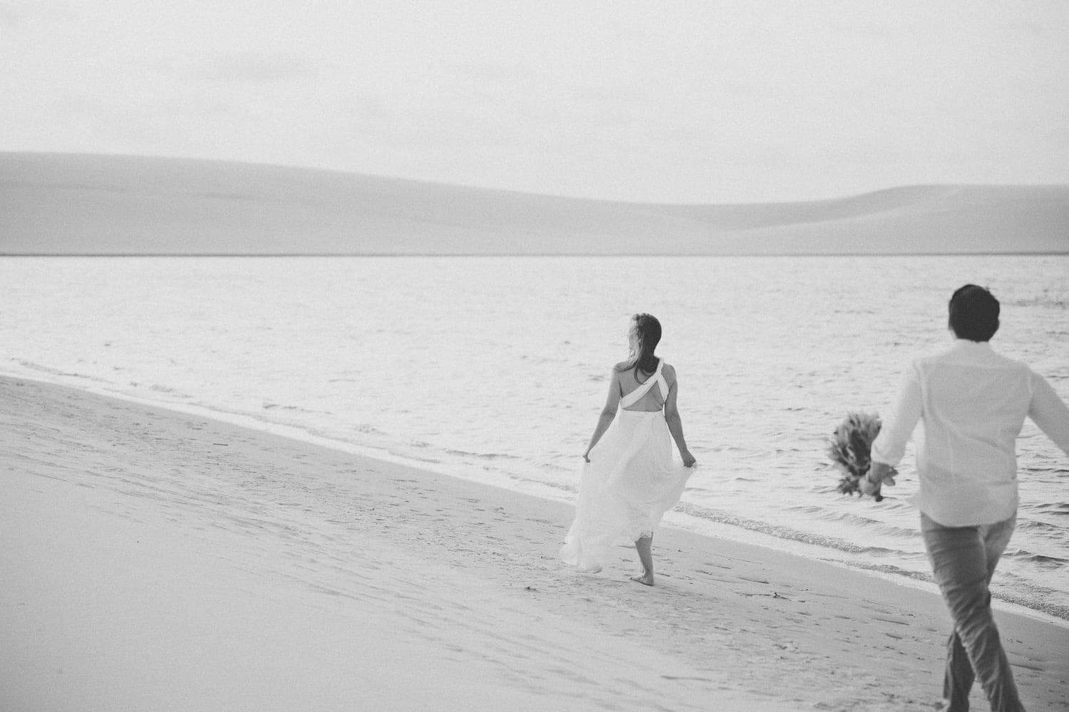 Estefânia e Daniel, retrato ao ar livre nos Lençóis, Santo Amaro, Lençóis Maranhenses
