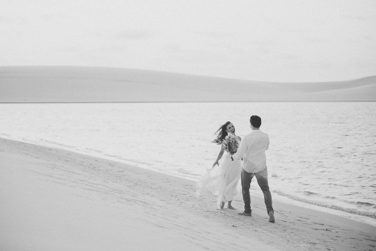 Estefânia e Daniel, ensaio romântico nas dunas, Santo Amaro, Lençóis Maranhenses