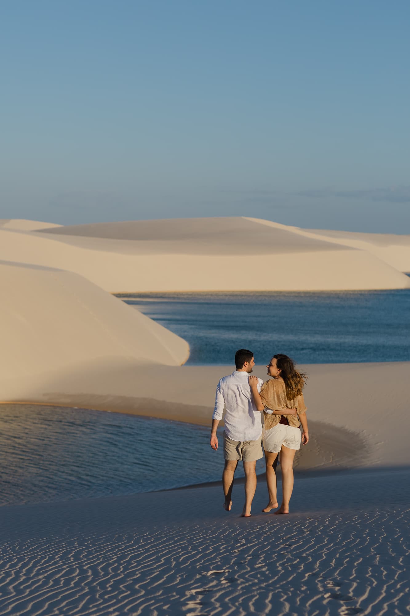 Júlia e Guilherme, ensaio romântico nas dunas, Atins, Lençóis Maranhenses