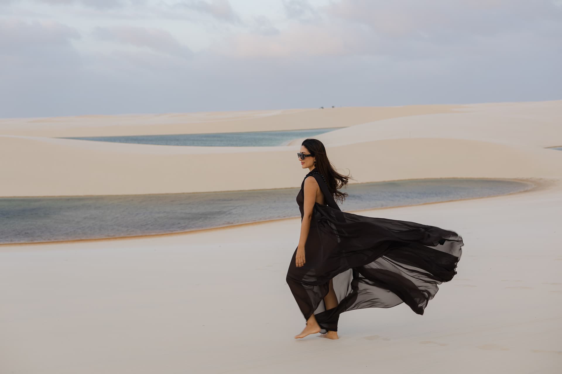 Lívia e José, ensaio romântico nas dunas, Santo Amaro, Lençóis Maranhenses