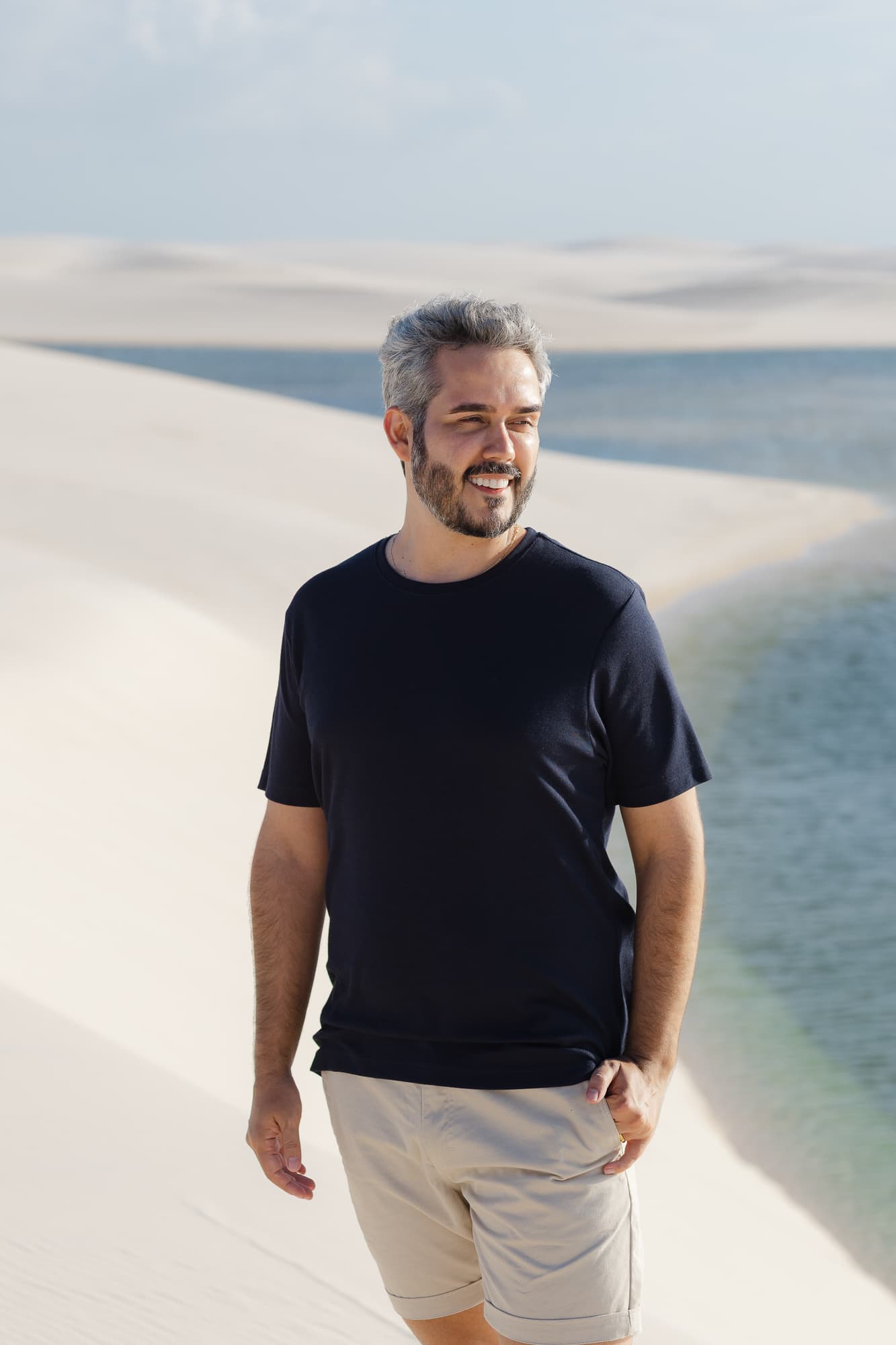 Marcos e Victor, ensaio romântico nas dunas, Santo Amaro, Lençóis Maranhenses