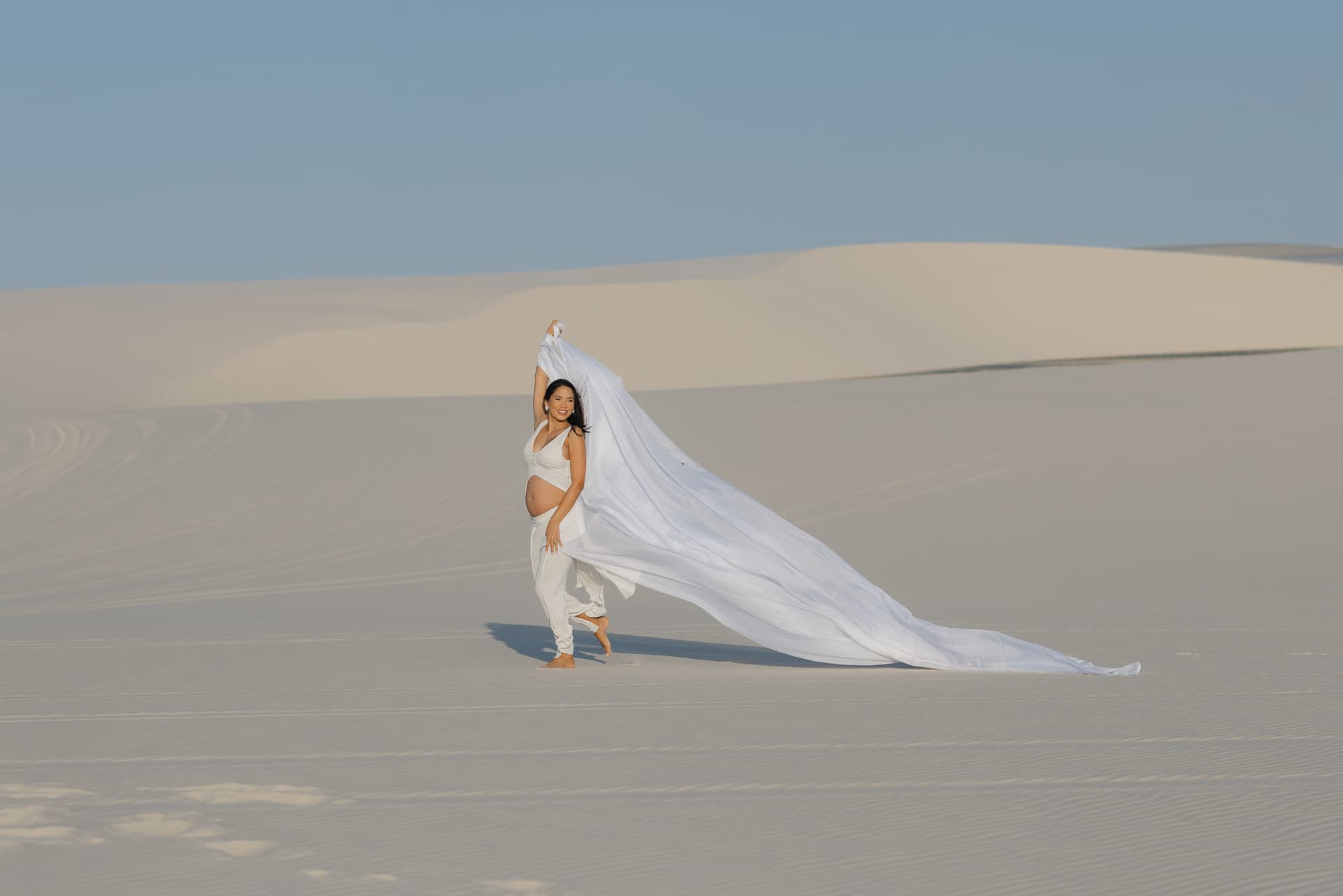 Maria Clara e José Emídio, momento espontâneo do ensaio, Santo Amaro, Lençóis Maranhenses
