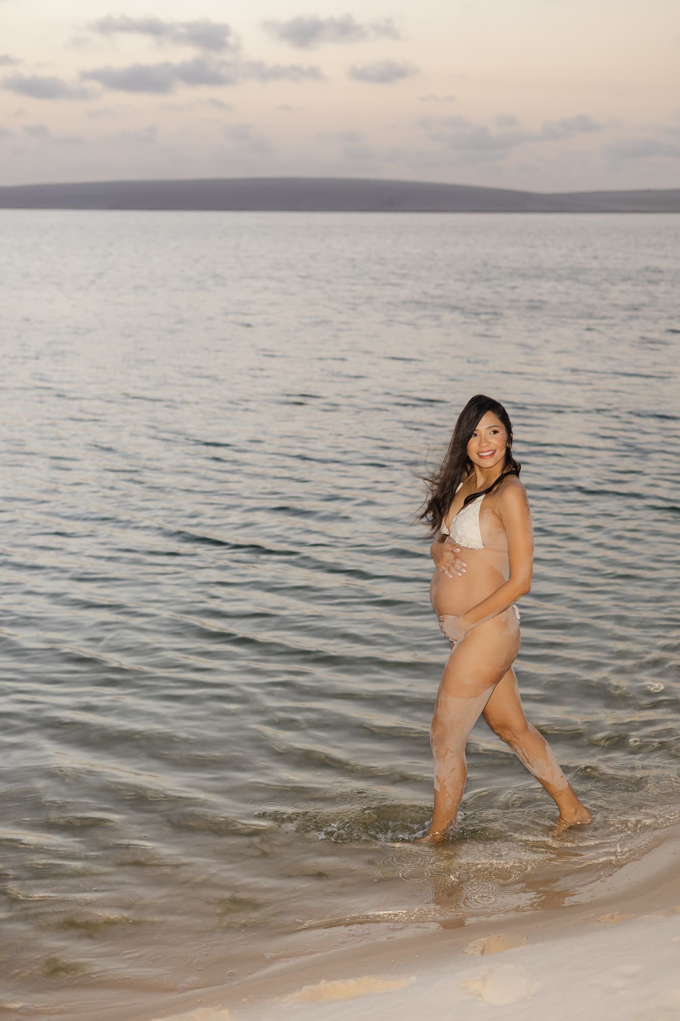 Maria Clara e José Emídio, a espera do bebê nas lagoas cristalinas, Santo Amaro, Lençóis Maranhenses