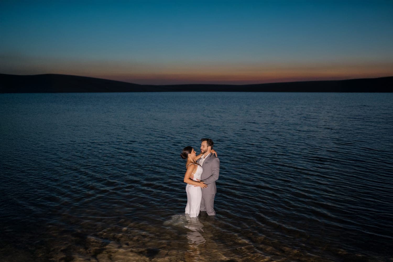 Mariana e Robson, casal nas lagoas azuis, Santo Amaro, Lençóis Maranhenses