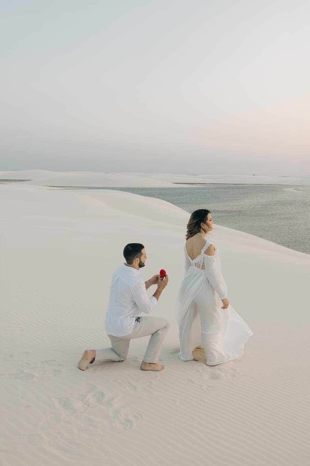 Myrella e Ramon, ensaio romântico nas dunas, Santo Amaro, Lençóis Maranhenses