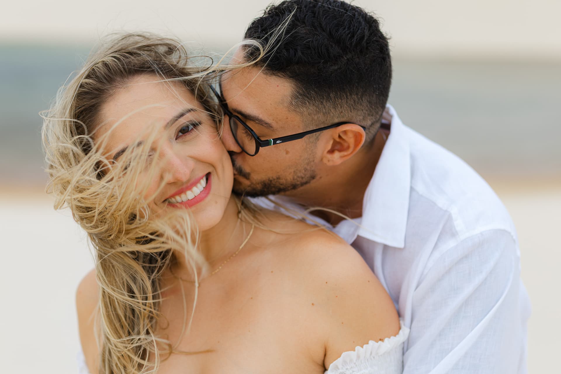 Thays e Jorge, ensaio fotográfico nas dunas brancas, Santo Amaro, Lençóis Maranhenses