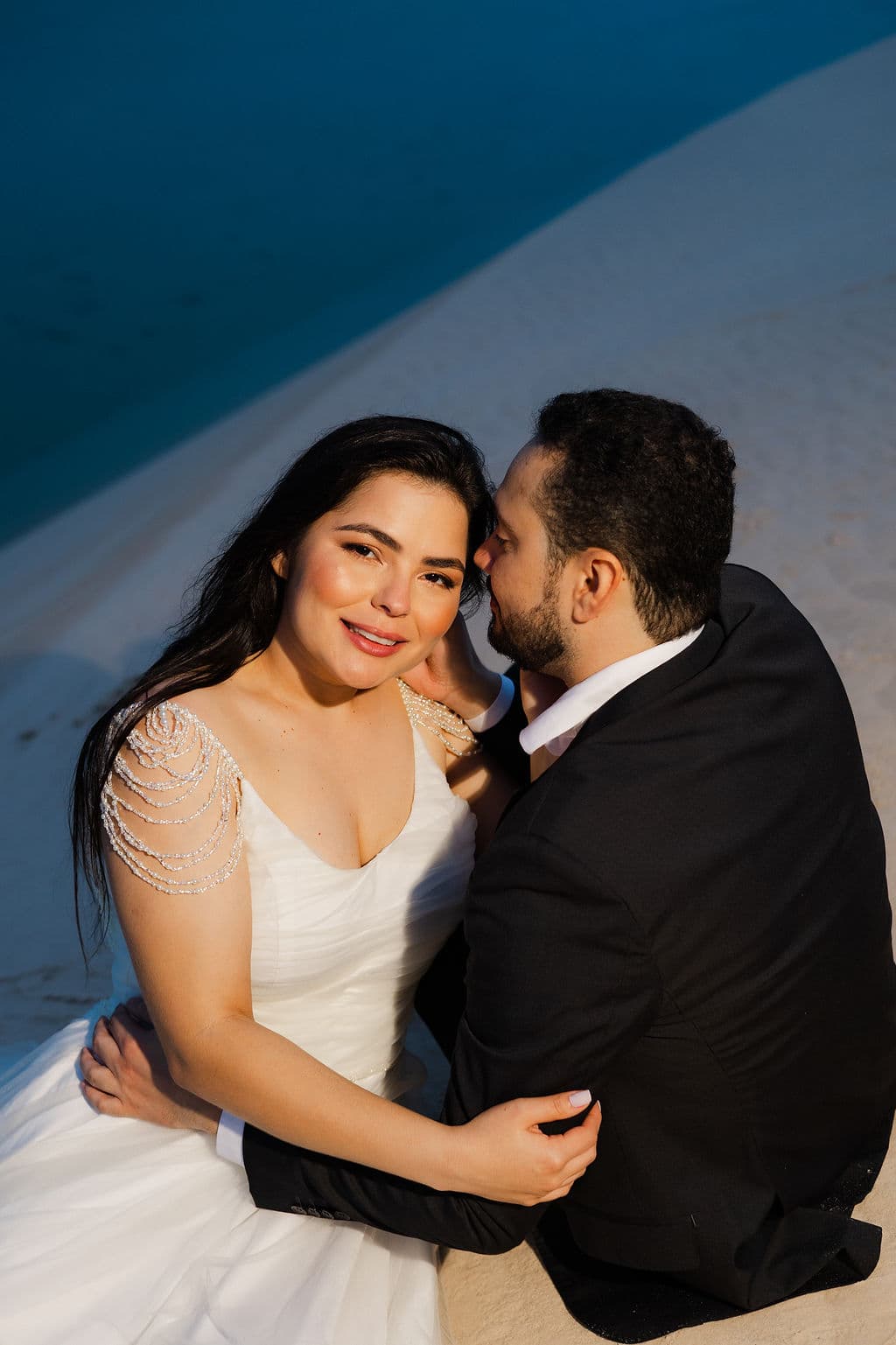 Vera Raquel e Gustavo, retrato ao ar livre nos Lençóis, Santo Amaro, Lençóis Maranhenses