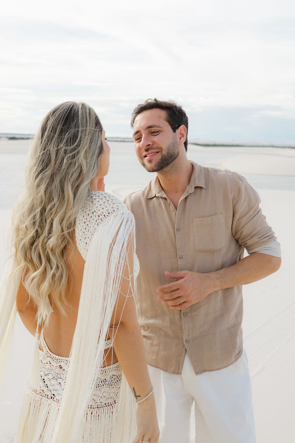 Winnie e José, ensaio romântico nas dunas, Santo Amaro, Lençóis Maranhenses