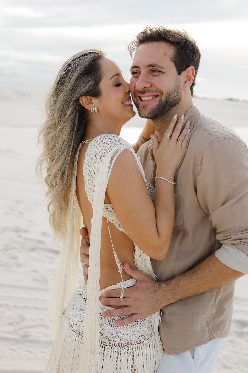 Winnie e José, ensaio romântico nas dunas, Santo Amaro, Lençóis Maranhenses